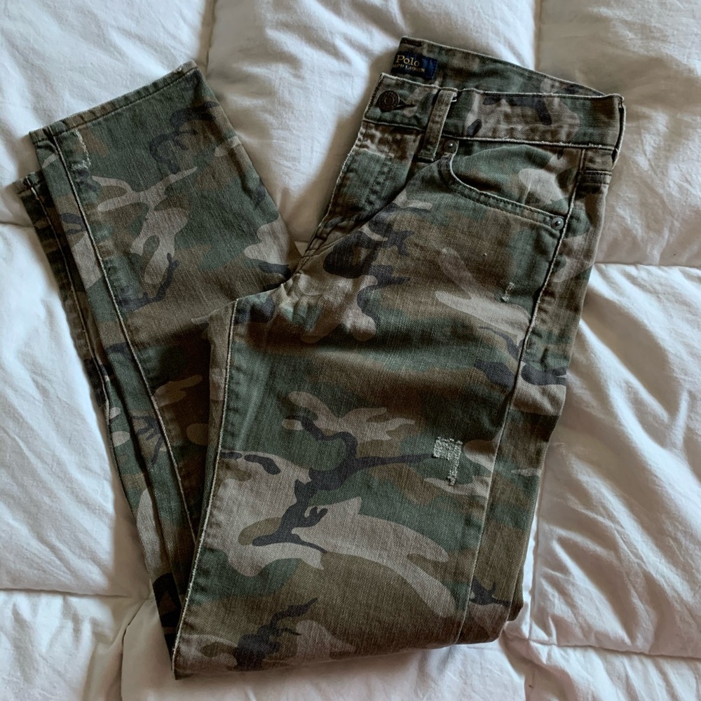 POLO RALPH LAUREN CAMO DENIM